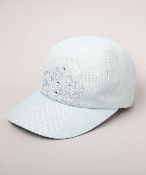 WICKED : FOR GOOD | CA4LA GLINDA MOTIF CAP OFF WHITE ONESIZE